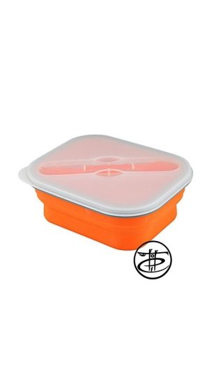 ظرف تاشو سیلیکونی ترکمتیس مدل Lunch Box